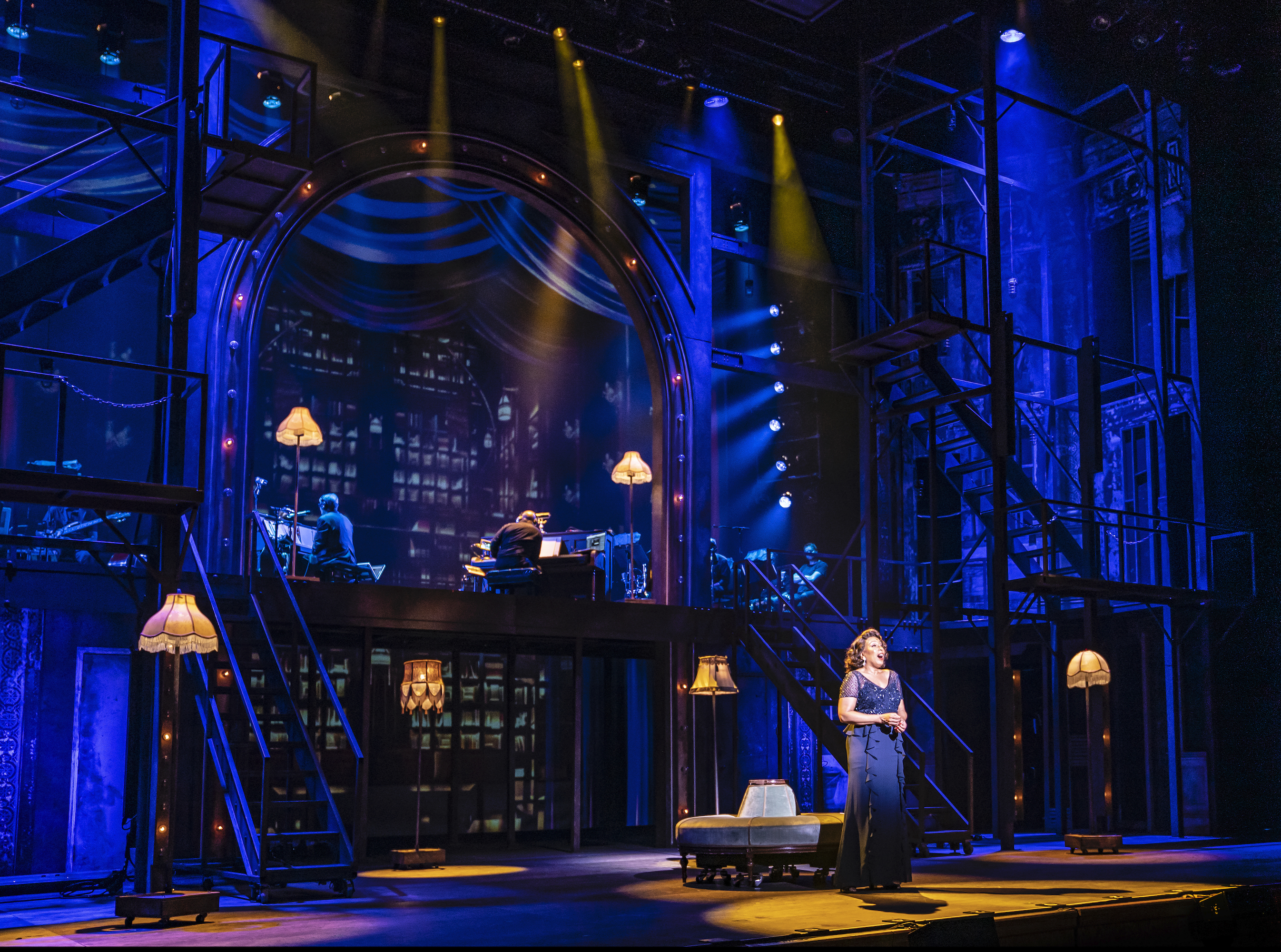 Photo 16 in '42nd STREET - Ordway' gallery showcasing lighting design by Mike Baldassari of Mike-O-Matic Industries LLC